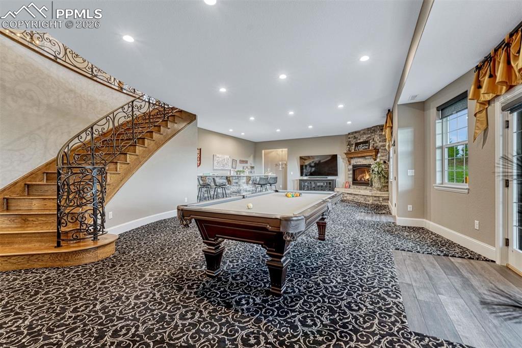 25995 Cave Spg Trail Elbert, CO 80106 - Photo 36 of 50 a living room with a table