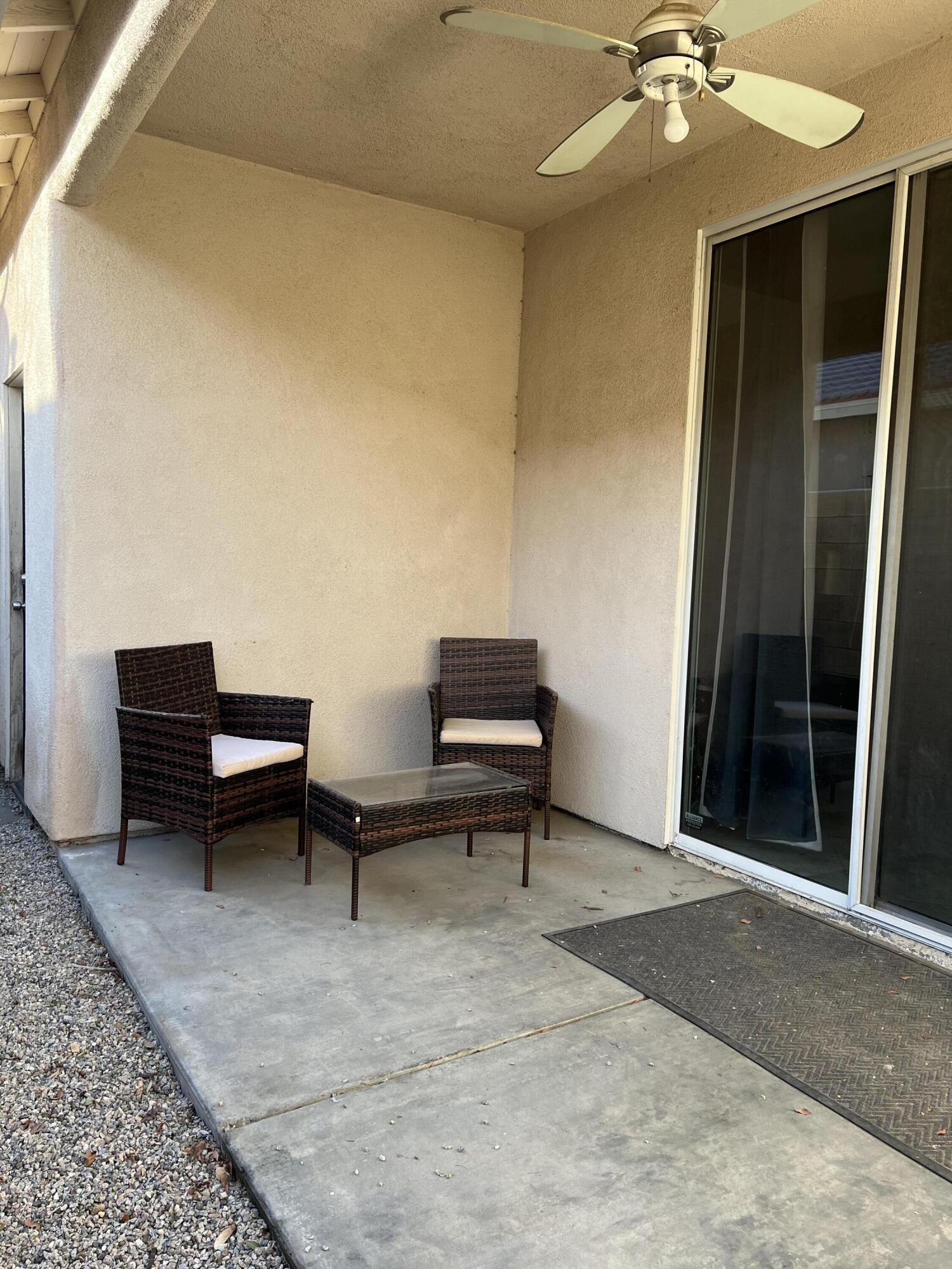 46450 Calle Raphael Indio, CA 92201 - Photo 26 of 33 a bench sitting in patio of a house