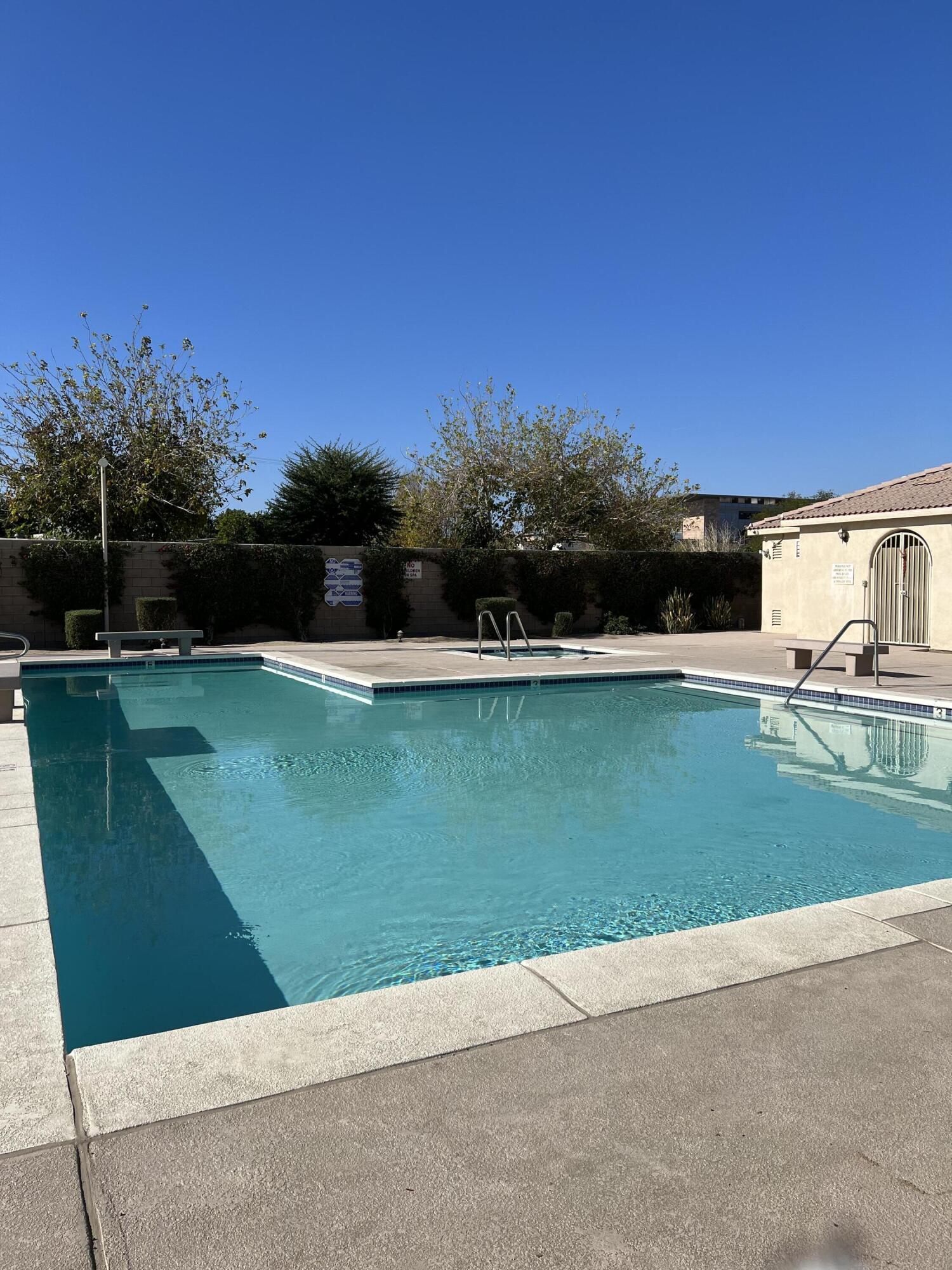 46450 Calle Raphael Indio, CA 92201 - Photo 32 of 33 a view of a backyard with green space