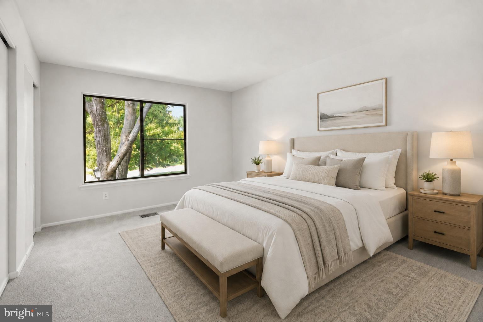 10901 Trotting Ridge Way, Unit 92 Columbia, MD 21044 - Photo 5 of 37 Serene bedroom with natural light.