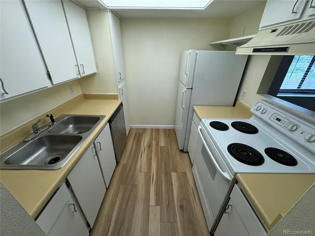 a view of wooden floor