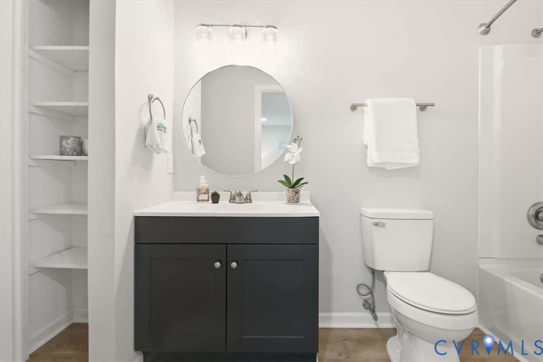 5712 Retriever Road Richmond, VA 23237 - Photo 28 of 40 Full bathroom featuring washtub / shower combinati
