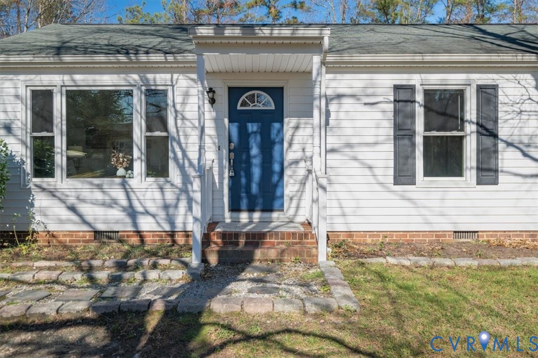 5712 Retriever Road Richmond, VA 23237 - Photo 3 of 40 Doorway to property featuring crawl space and roof