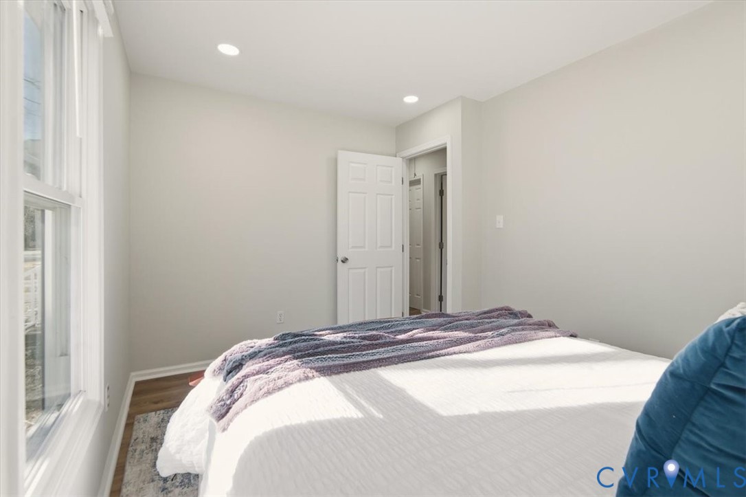 5712 Retriever Road Richmond, VA 23237 - Photo 34 of 40 Bedroom with wood finished floors and recessed lig