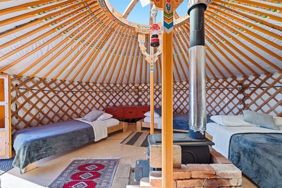 3490 Clear Creek Road Hartsel, CO 80449 - Photo 15 of 39 a view of a patio with table and chairs