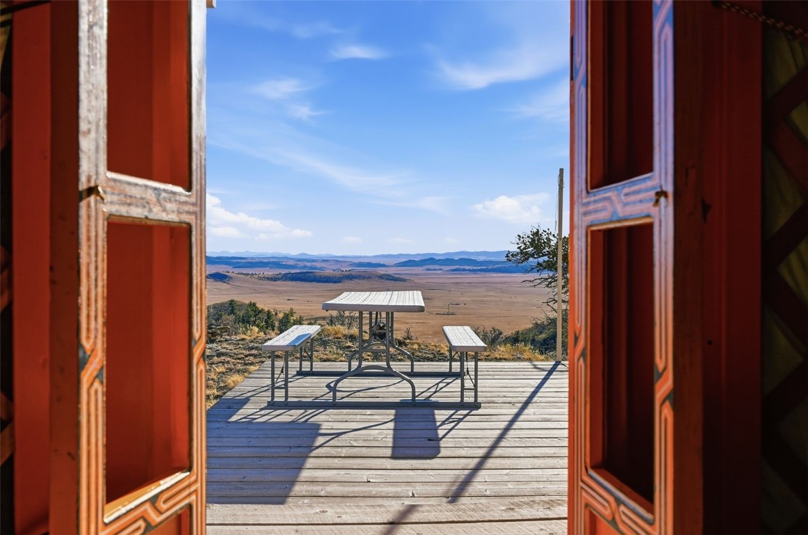 3490 Clear Creek Road Hartsel, CO 80449 - Photo 17 of 39 wooden floor view