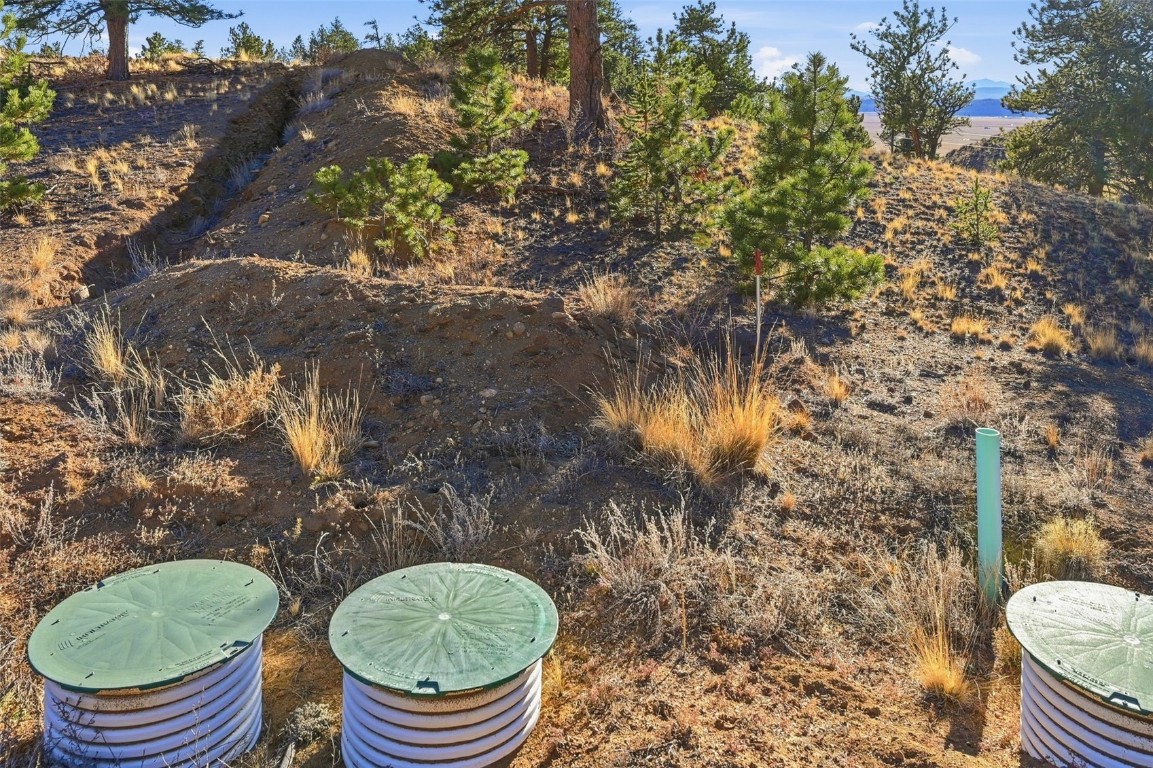 3490 Clear Creek Road Hartsel, CO 80449 - Photo 30 of 39 a outdoor view with a chairs and a toilet