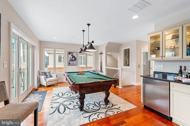 a view of a ocean with tall building