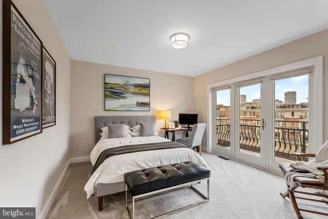 a view of a terrace with chairs