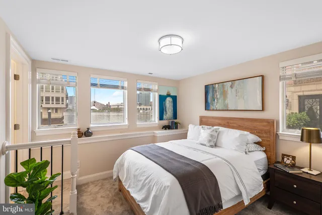 a view of gym with large window