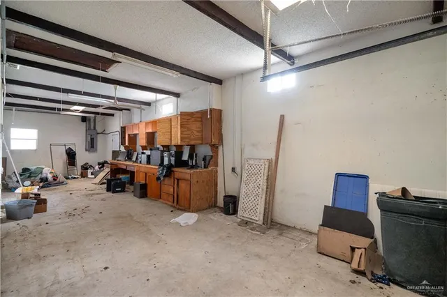 a view of storage and utility room