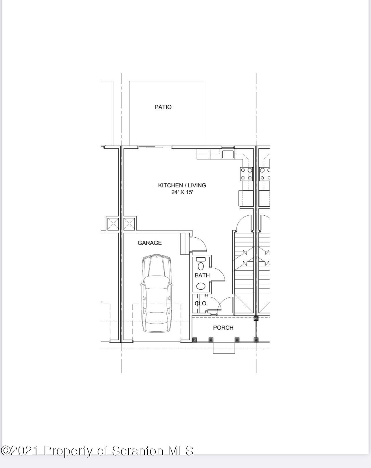 420 Felts Street Taylor, PA 18517 - Photo 5 of 9 a picture of a floor plan