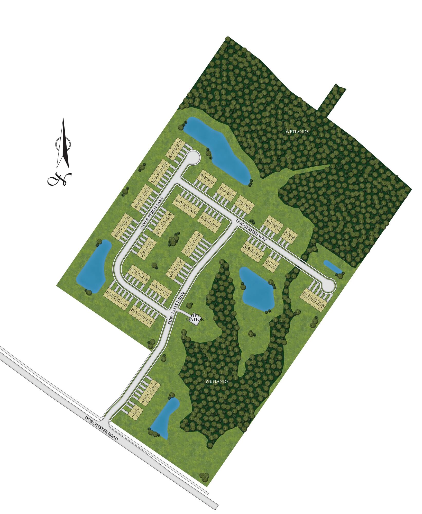 5581 Ruby Falls Road North Charleston, SC 29420 - Photo 33 of 33 site plan