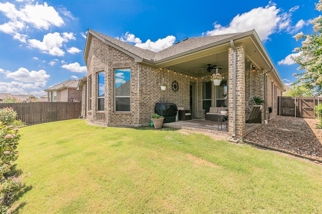 14804 Cedar Flat Way Fort Worth, TX 76262 - Photo 32 of 35 a view of a house with a swimming pool