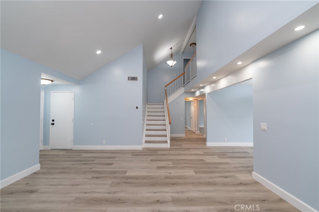 31 Carson Irvine, CA 92620 - Photo 4 of 50 a view of a hallway with stairs