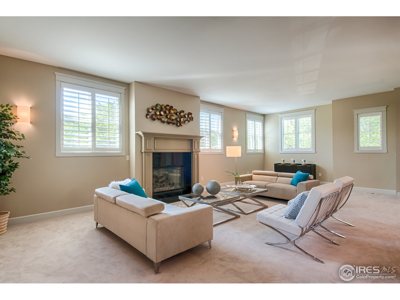 1412 North Street Boulder, CO 80304 - Photo 4 of 39 a living room with furniture a fireplace and a window