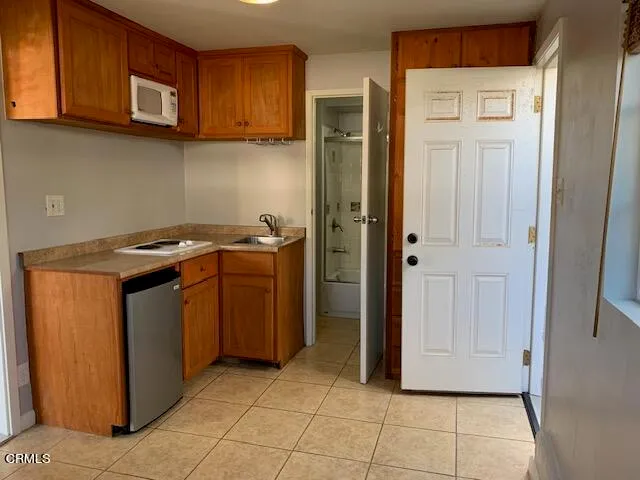 a sink with a window