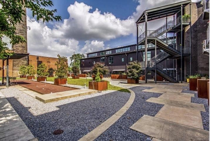 1350 Rosa L Parks Boulevard, Unit 347 Nashville, TN 37208 - Photo 18 of 27 a view of a patio with swimming pool