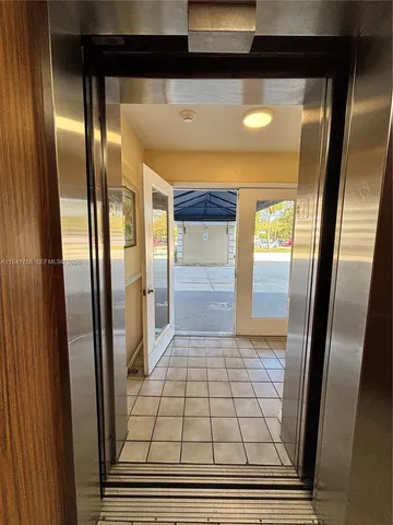 a view of empty room