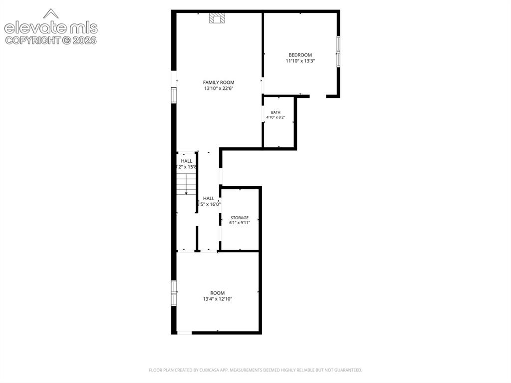 18190 Forest View Road Monument, CO 80132 - Photo 49 of 50 a picture of a floor plan