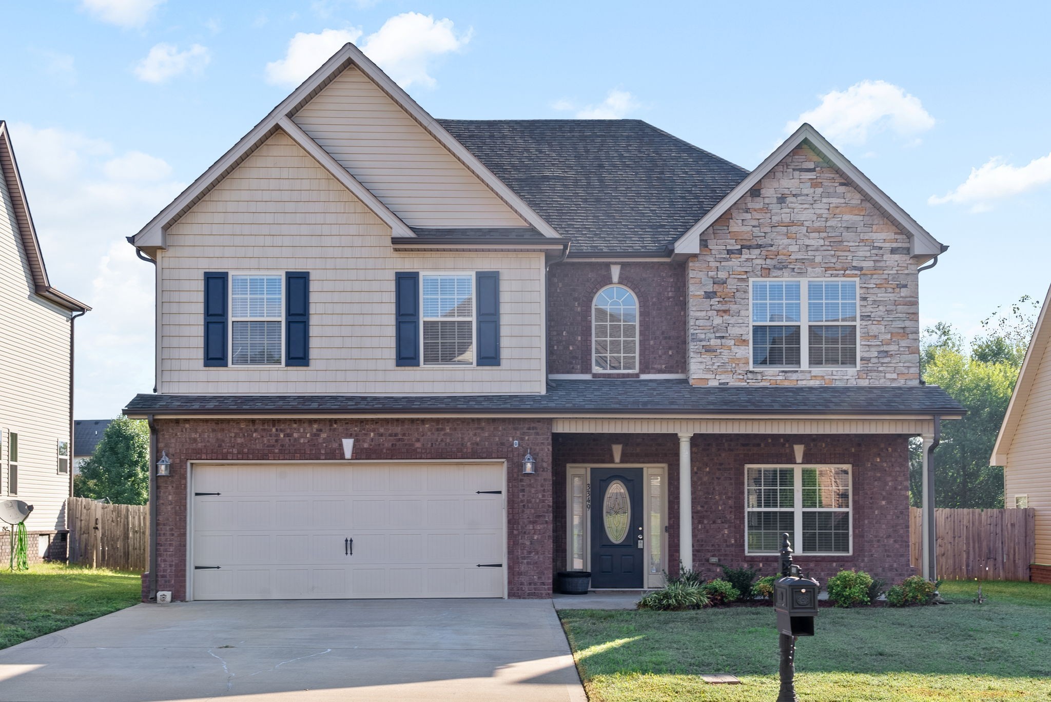 3349 Wiser Drive Clarksville, TN 37042 - Photo 1 of 40 a view of a house with a yard