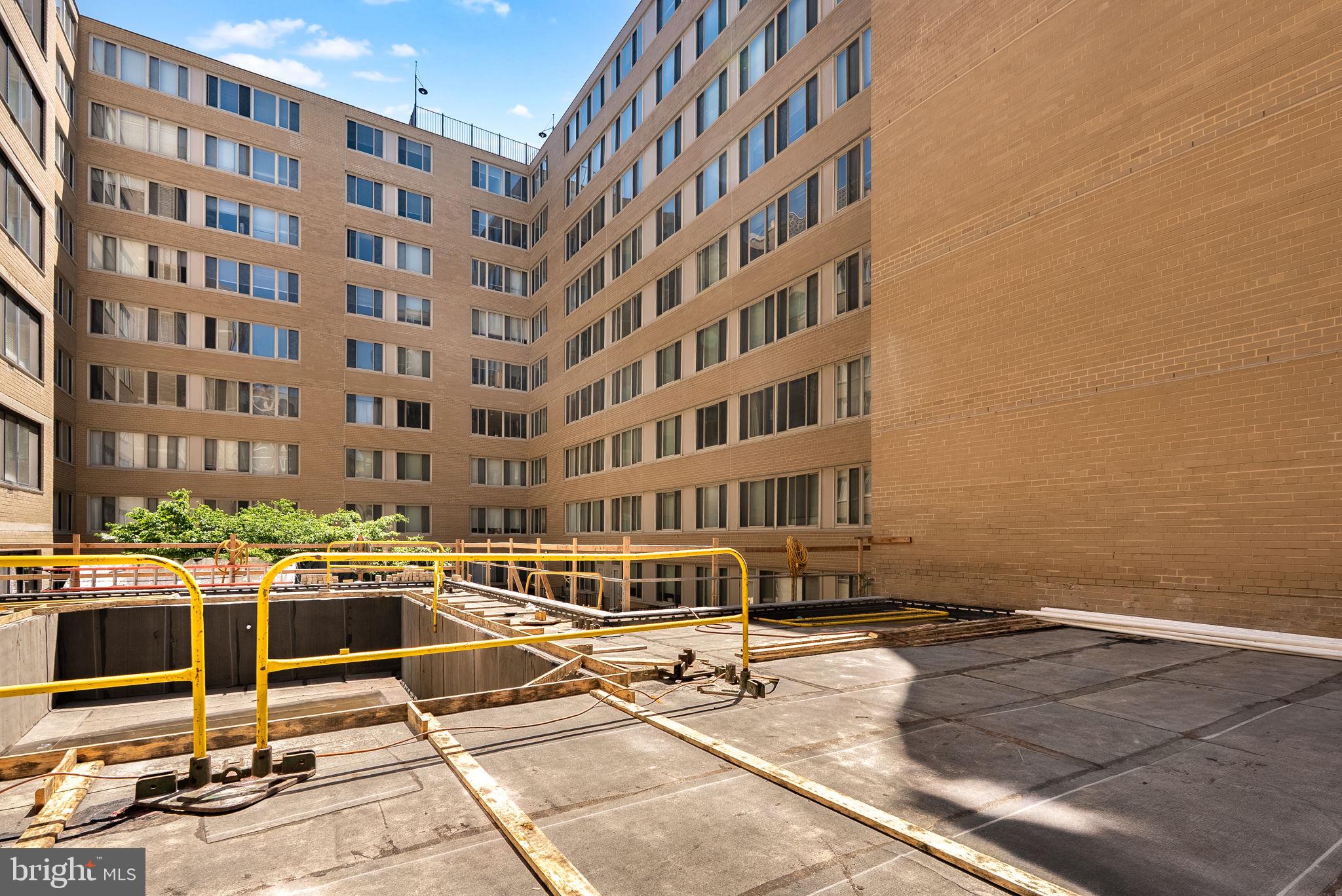 2030 F Street Northwest, Unit 606 Washington, DC 20006 - Photo 19 of 29 Pool under construction and making great progress