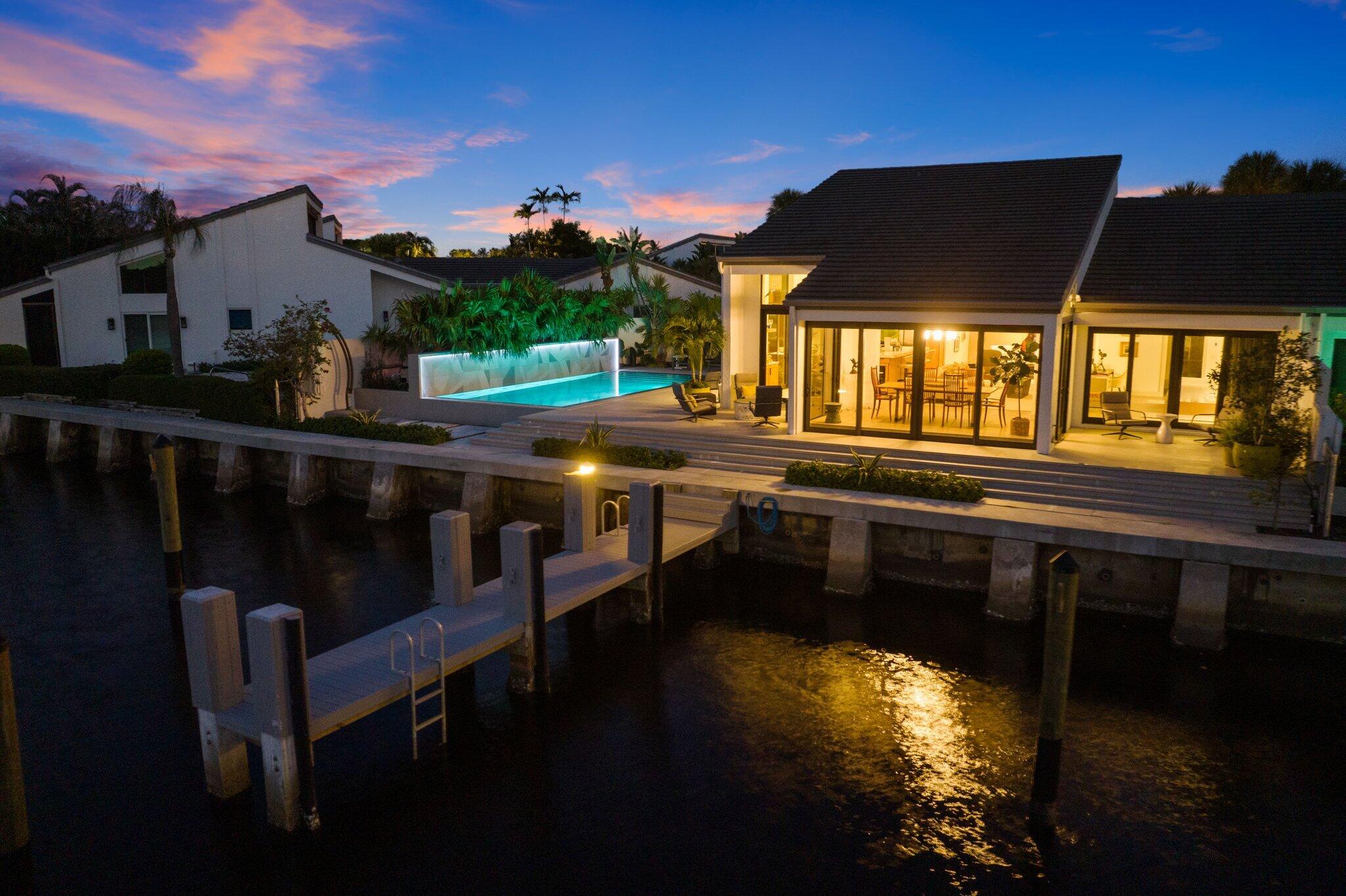 6110 North Ocean Boulevard, Unit 39 Ocean Ridge, FL 33435 - Photo 50 of 59 a view of a lake from a balcony