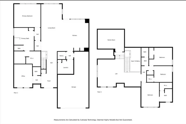 a picture of a floor plan