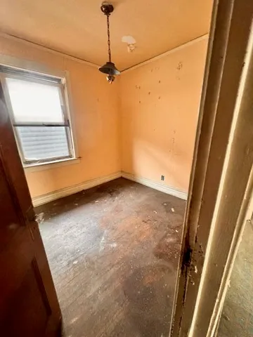 a view of a small space