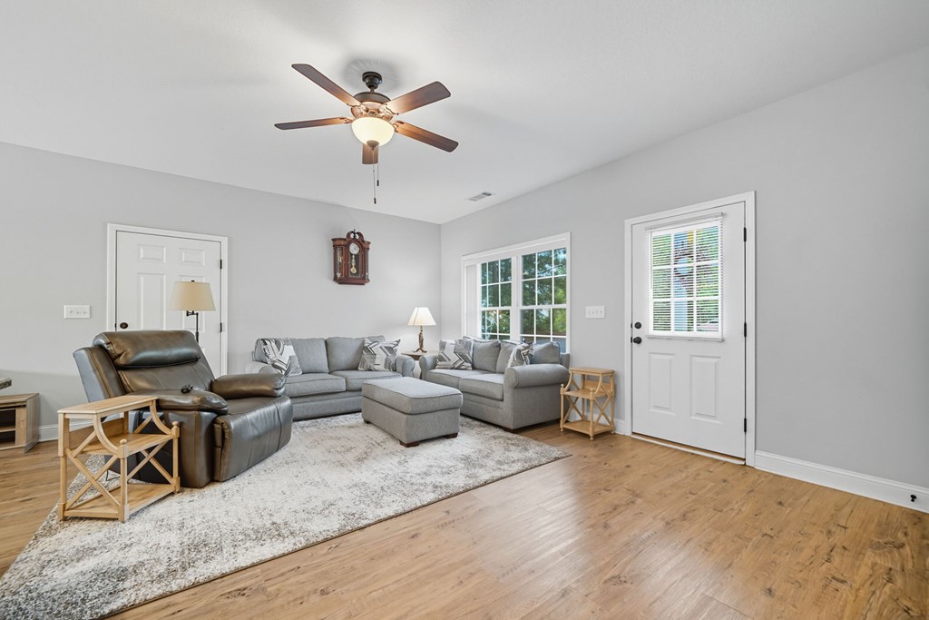 716 Old Pleasant Valley Road Talking Rock, GA 30175 - Photo 22 of 58 a living room with furniture and a large window