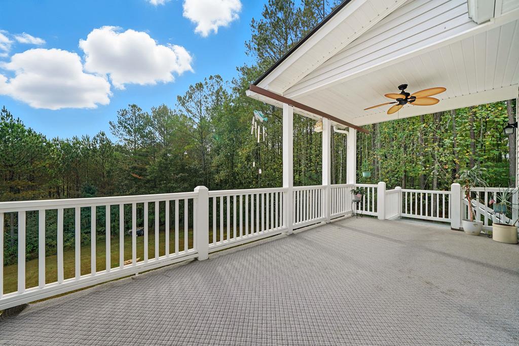 716 Old Pleasant Valley Road Talking Rock, GA 30175 - Photo 35 of 58 a view of a porch with a yard