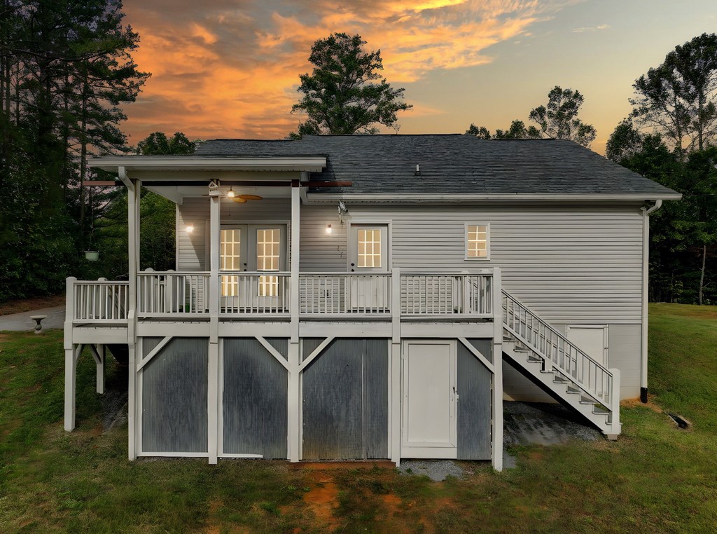 716 Old Pleasant Valley Road Talking Rock, GA 30175 - Photo 7 of 58 a view of a house with roof deck