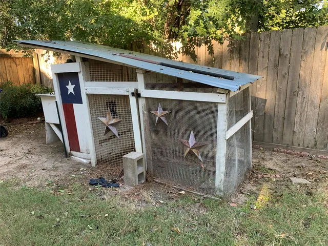 a view of a small house