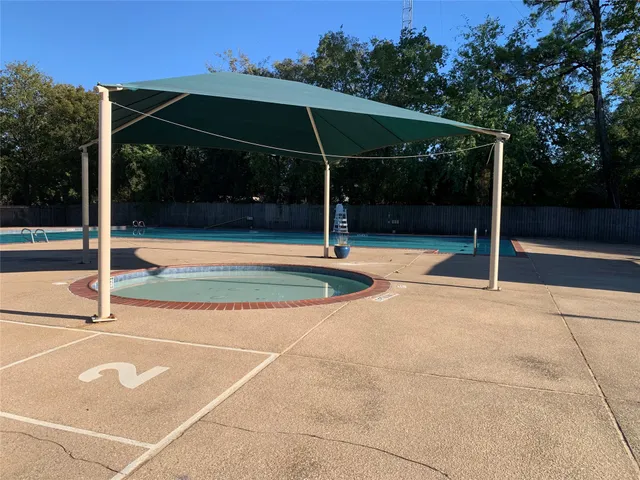 a view of a basketball court