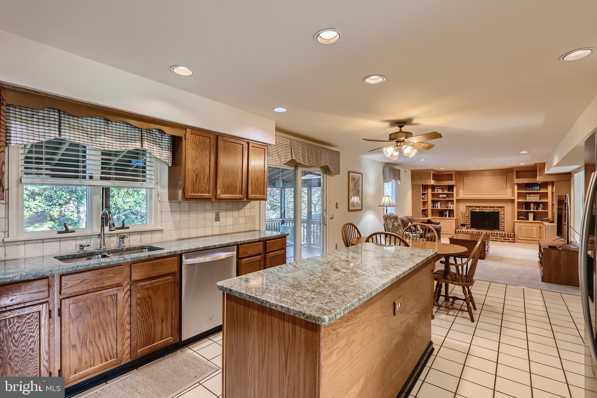 1308 Denby Road Towson, MD 21286 - Photo 35 of 35 Kitchen, open floor plan with family room