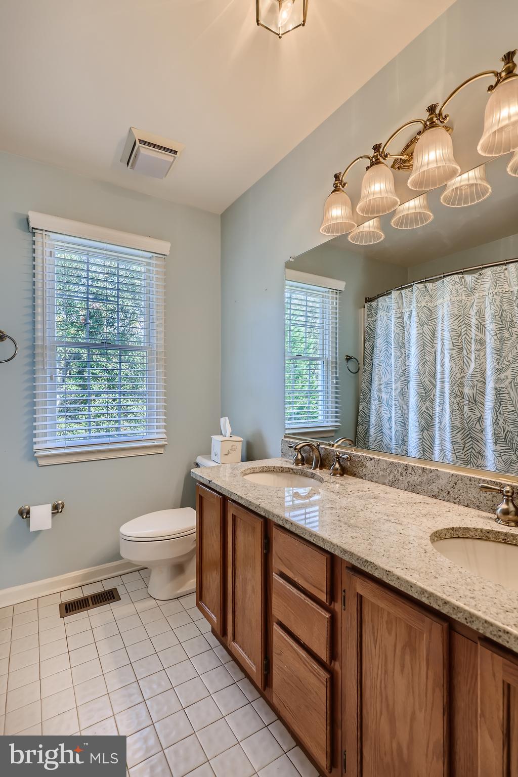 1308 Denby Road Towson, MD 21286 - Photo 28 of 35 Full Hall Bath with double sinks