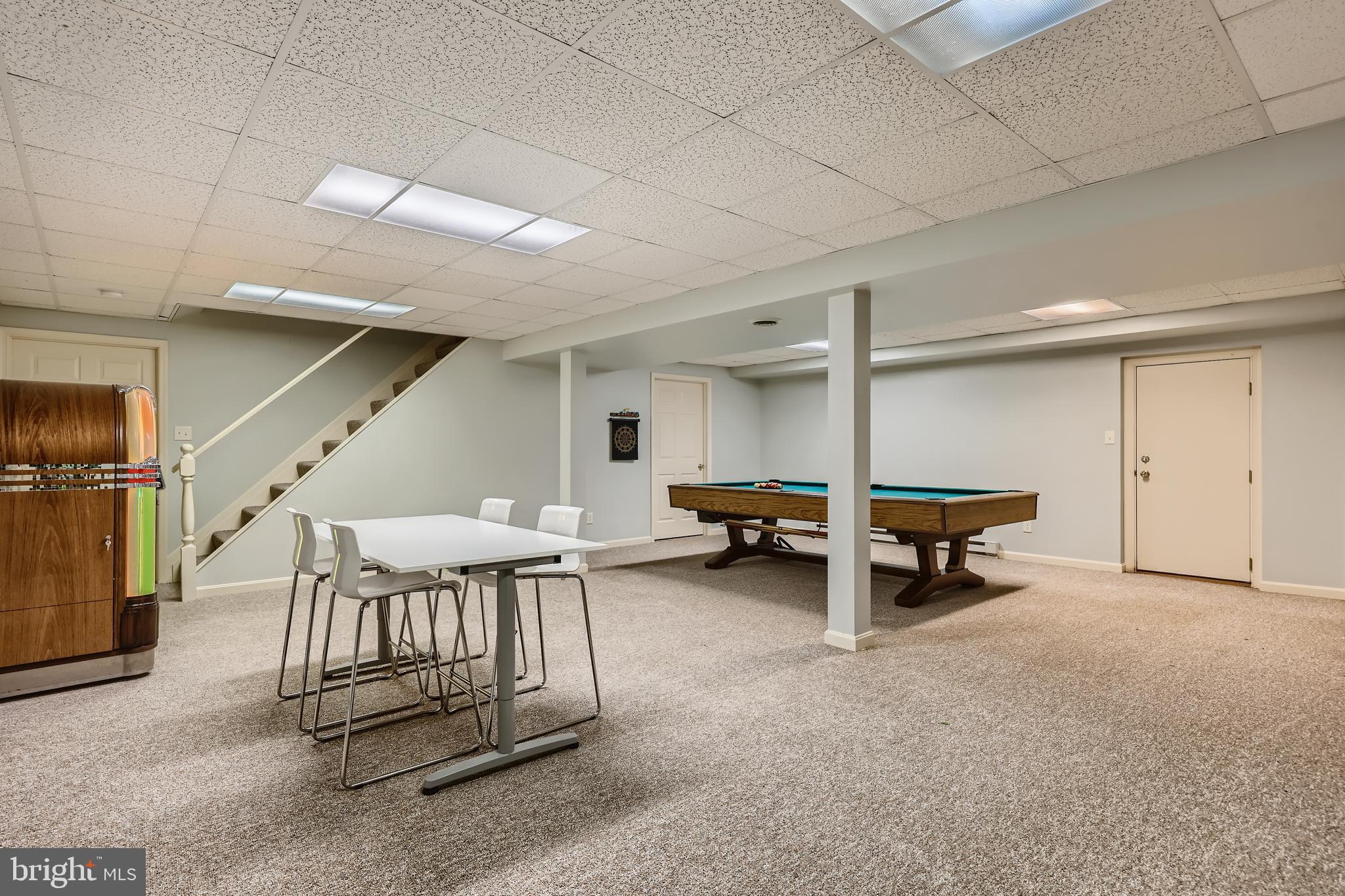 1308 Denby Road Towson, MD 21286 - Photo 30 of 35 Lower Level Recreation Room