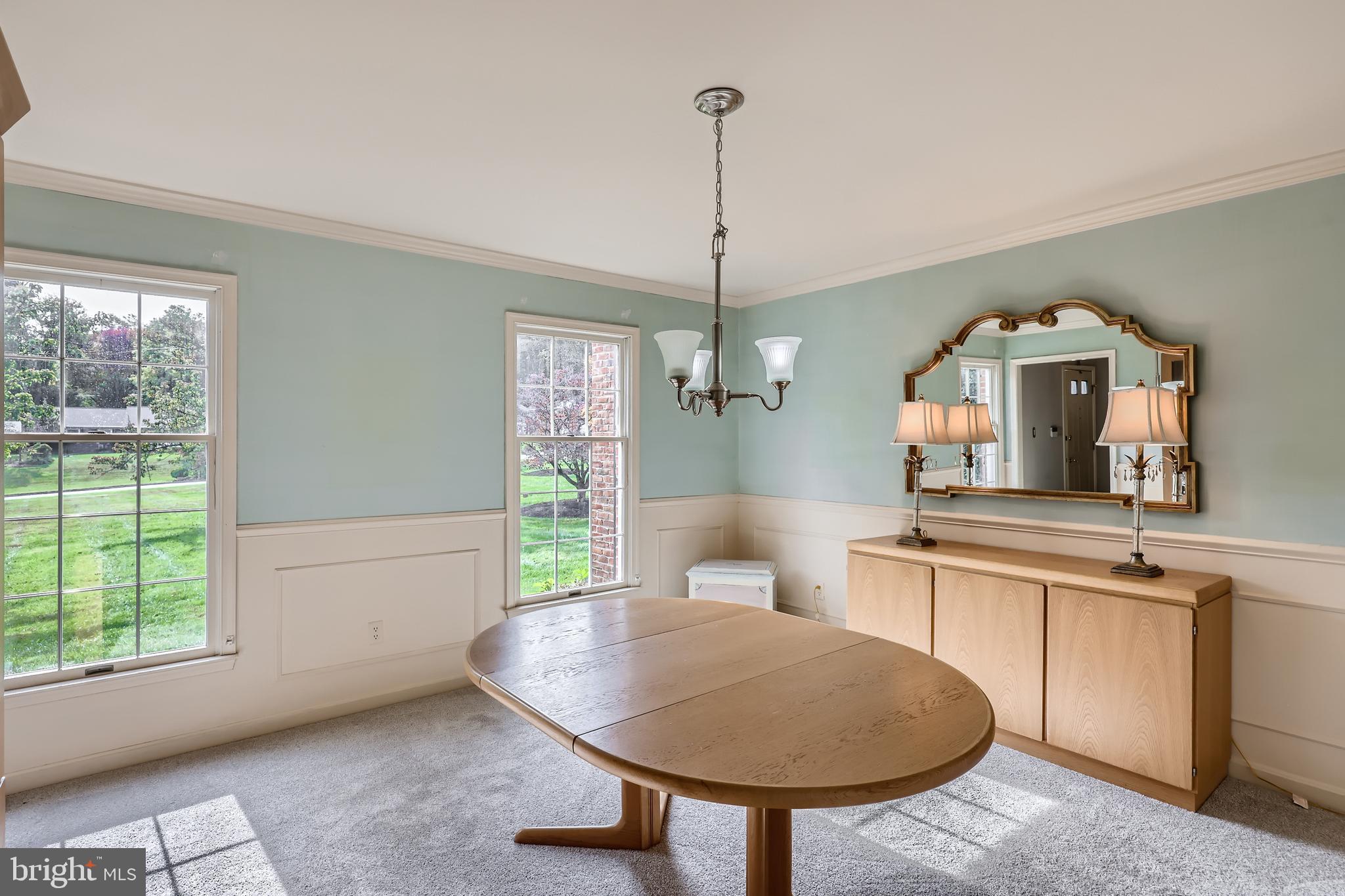 1308 Denby Road Towson, MD 21286 - Photo 8 of 35 Dining Room, with large windows