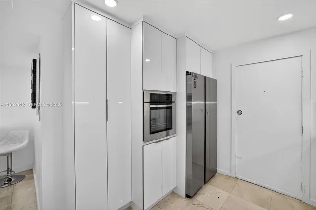 a view of a balcony with lake view