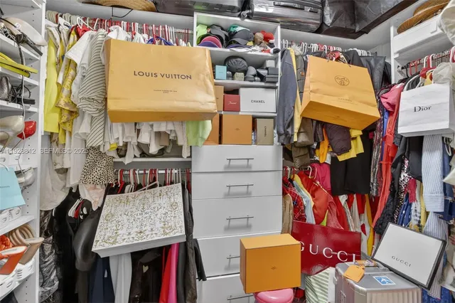 a view of a city and tall buildings