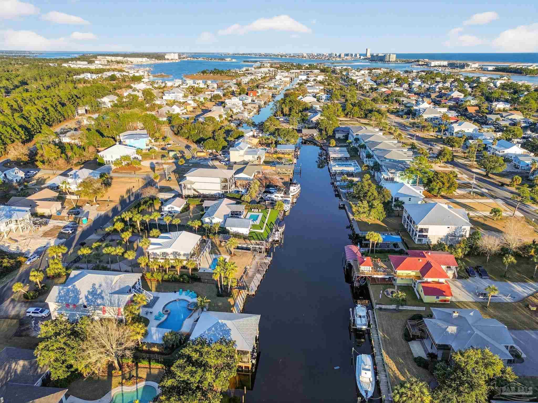 26355 Marina Road Orange Beach, AL 36561 - Photo 48 of 58 an aerial view of residential houses with outdoor space