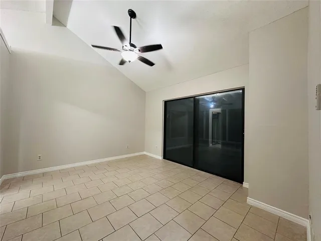 a view of empty room