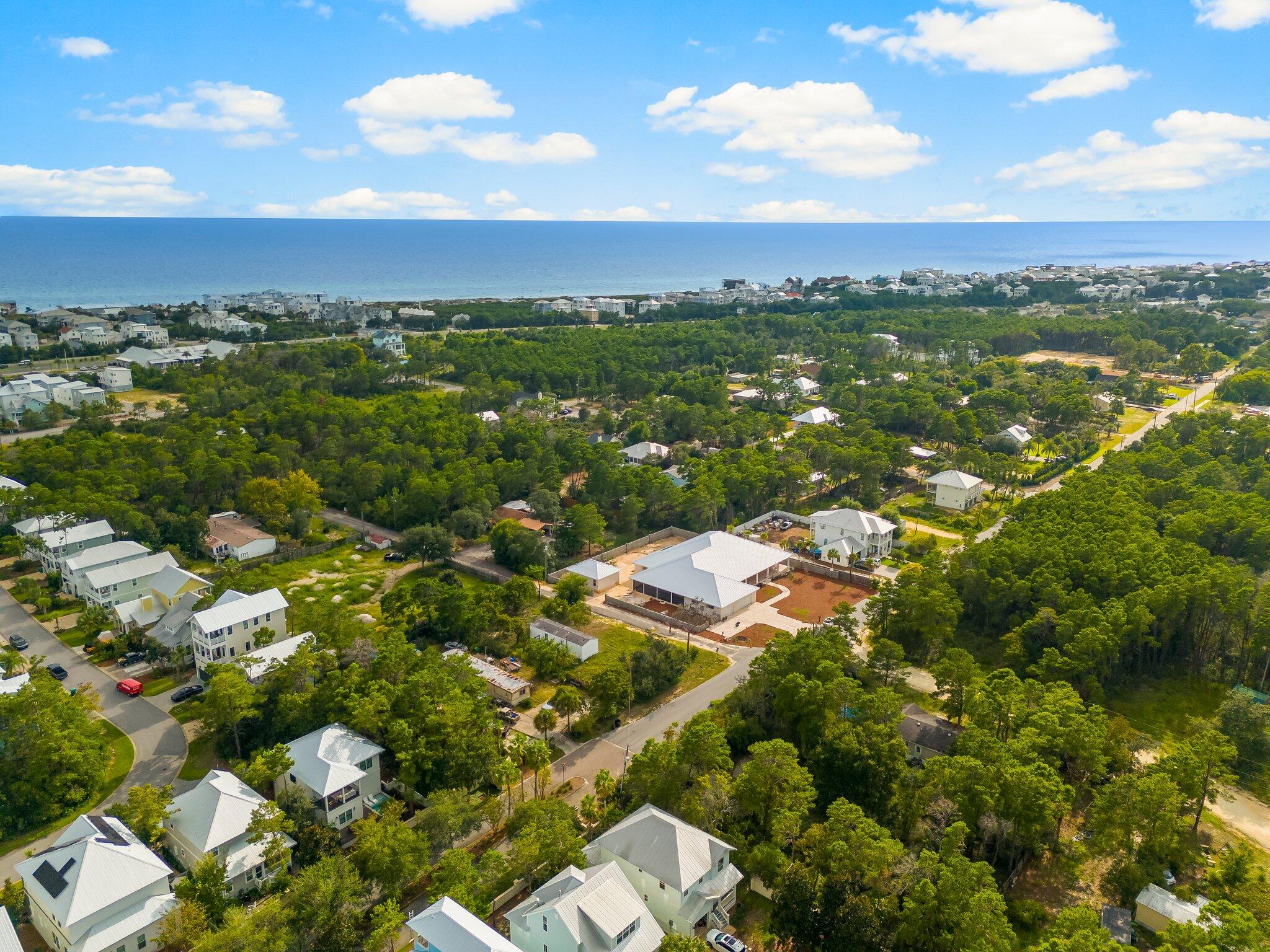 406 Walton Palm Road Inlet Beach, FL 32461 - Photo 4 of 12 a view of city and ocean