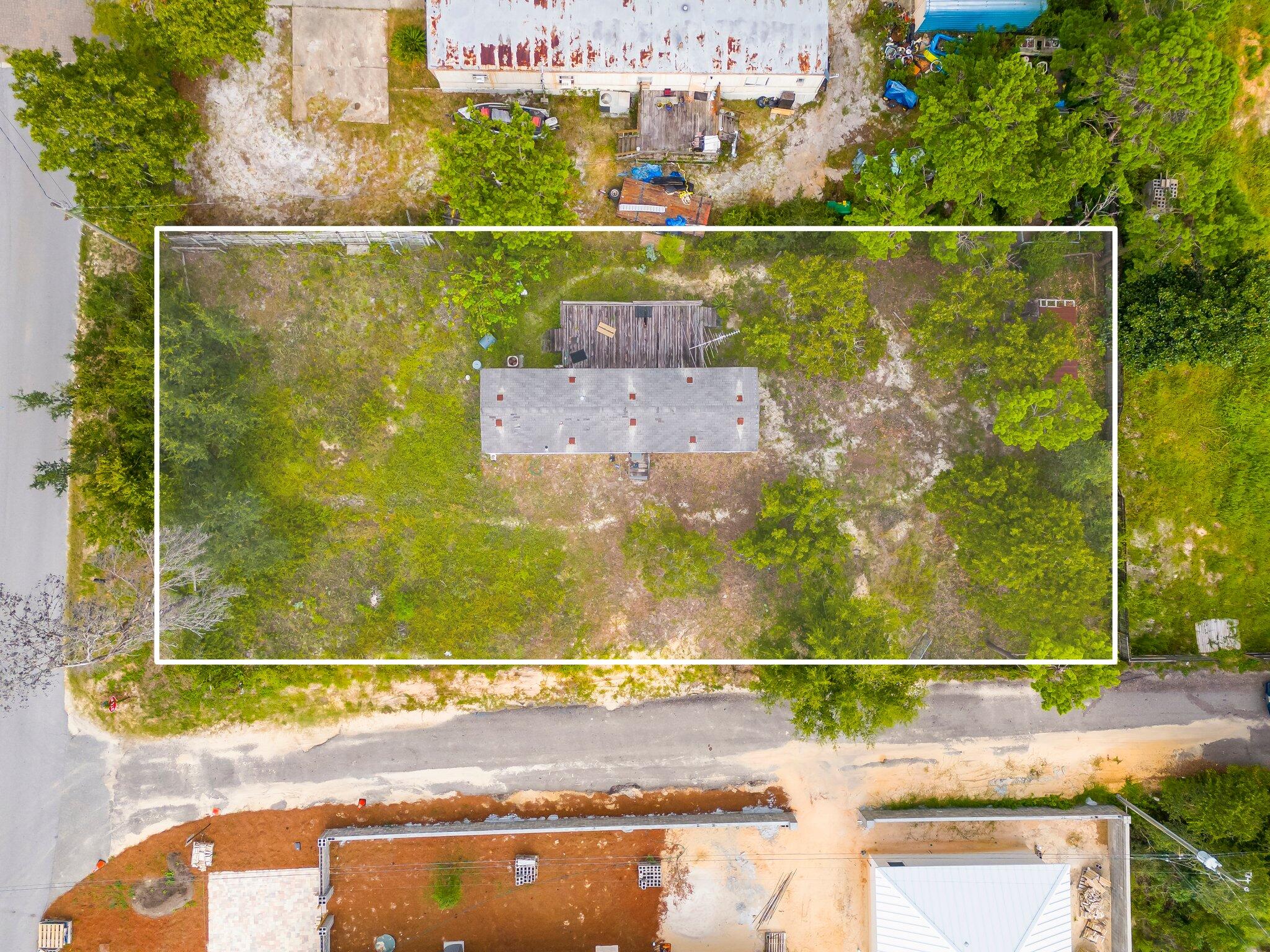 406 Walton Palm Road Inlet Beach, FL 32461 - Photo 10 of 12 view of outdoor space and yard