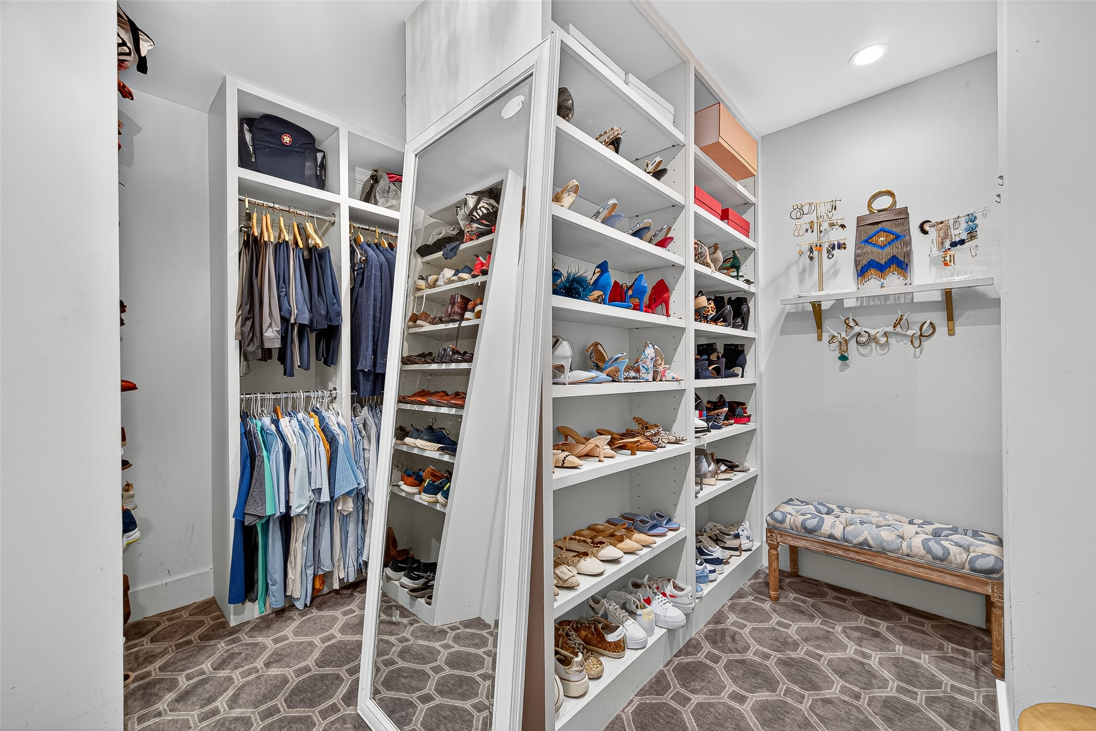 415 Ramblewood Road Houston, TX 77079 - Photo 23 of 49 Lots of space in this primary closet!