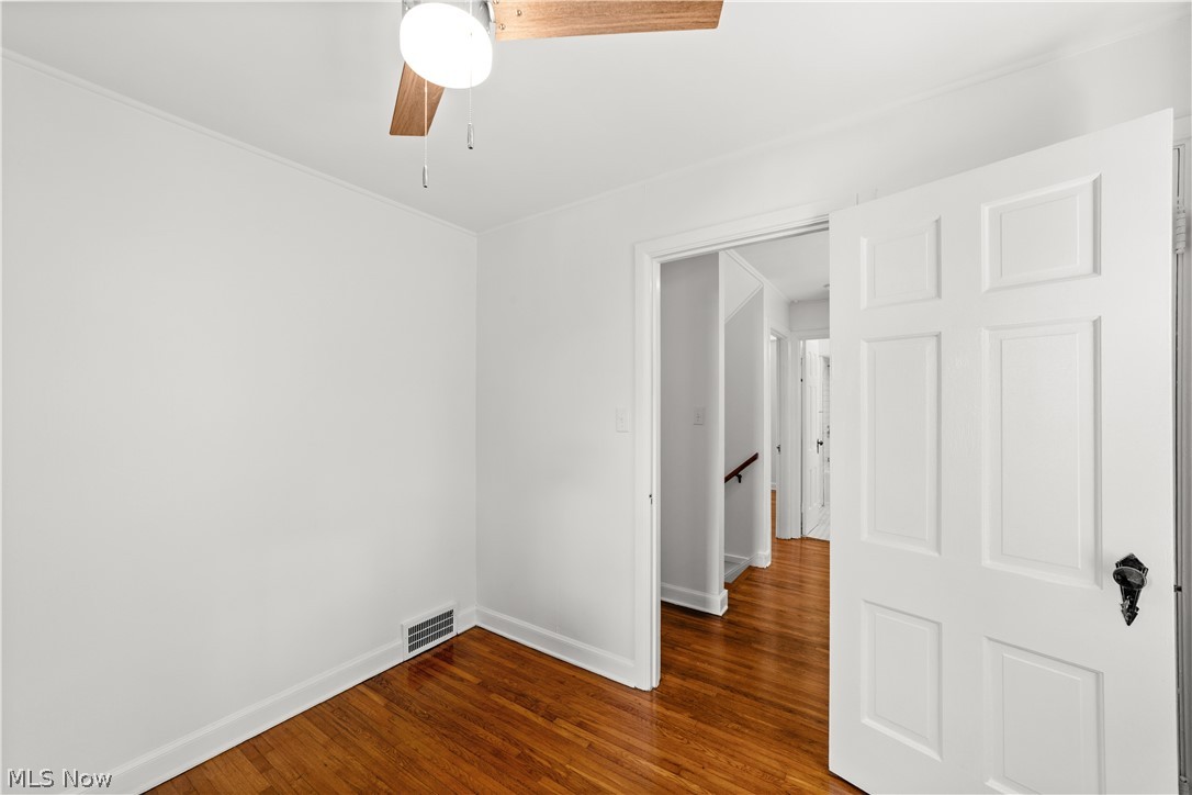 6444 Wilson Mills Road Cleveland, OH 44143 - Photo 20 of 29 2nd floor Bedroom with Hardwood Floors and Freshly Painted !1 of 3 Bedrooms.