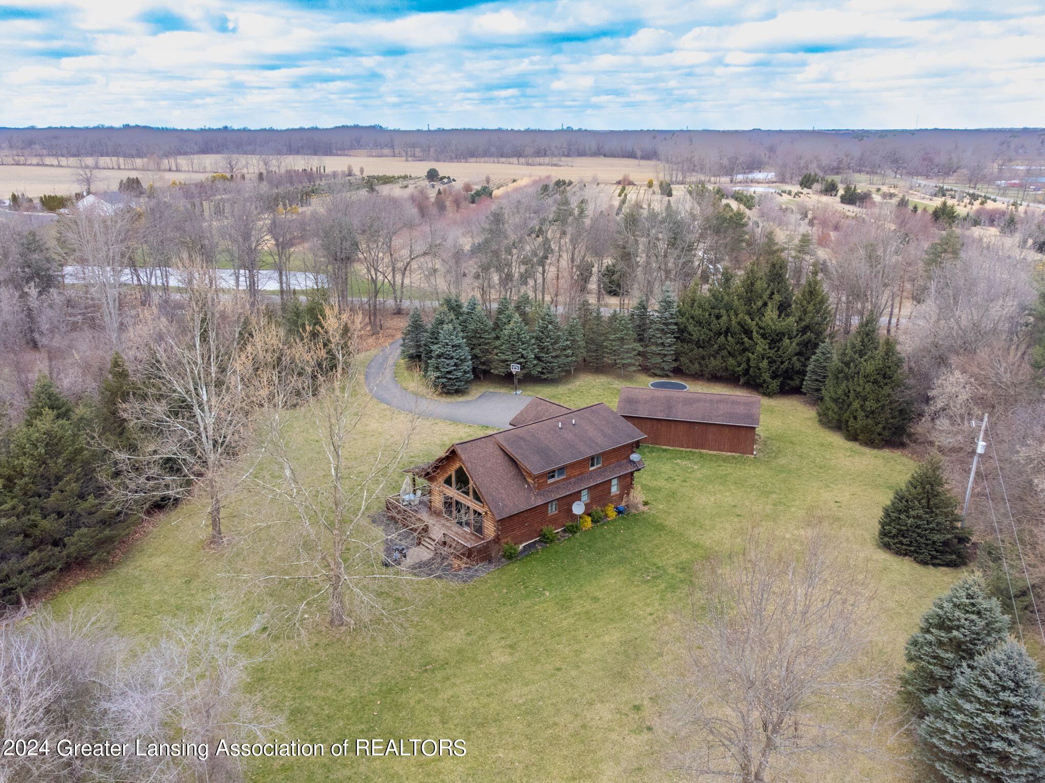 4923 Styles Road Pleasant Lake, MI 49272 - Photo 31 of 39 Aerial