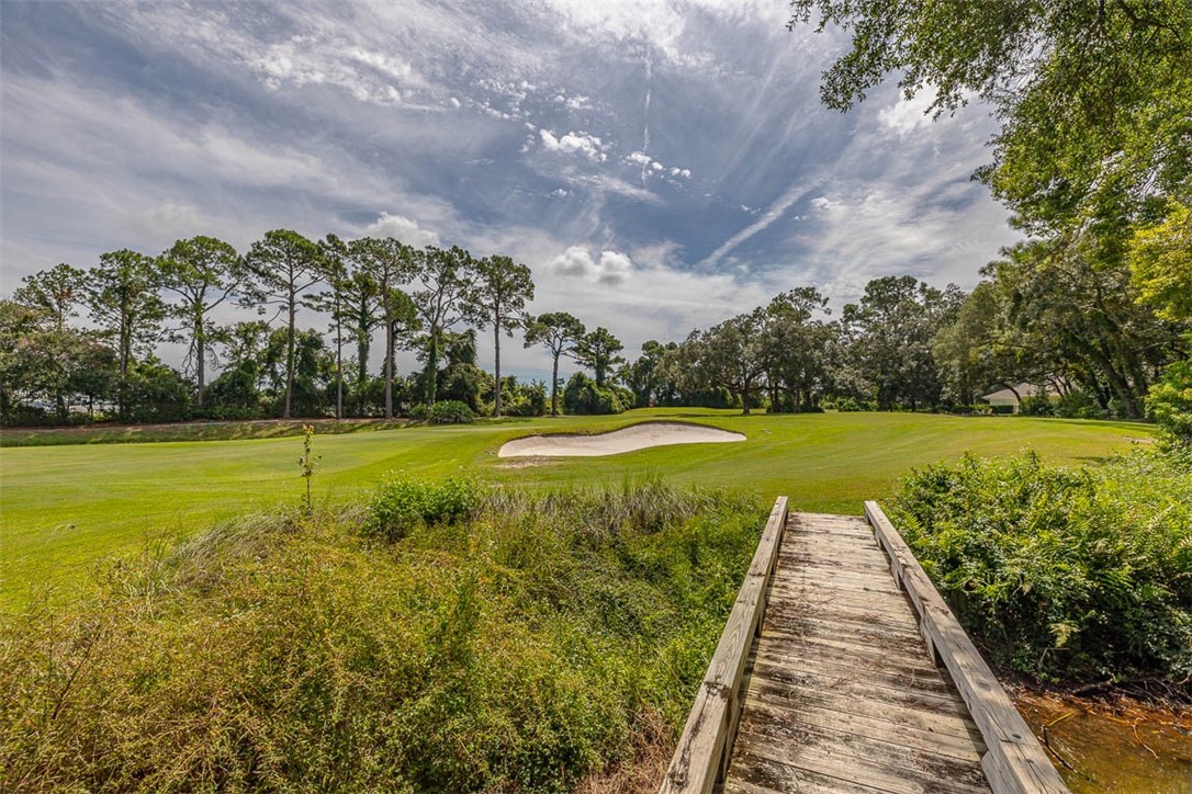 112 Cascades St. Simons Island, GA 31522 - Photo 56 of 66 Golf course views from house