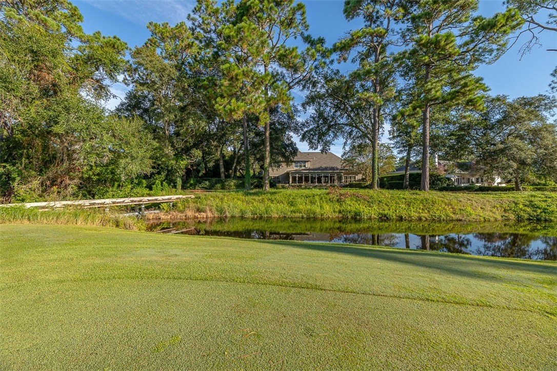 112 Cascades St. Simons Island, GA 31522 - Photo 58 of 66 Golf course and lagoon views from house