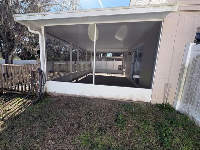 a view of outdoor space with porch and patio